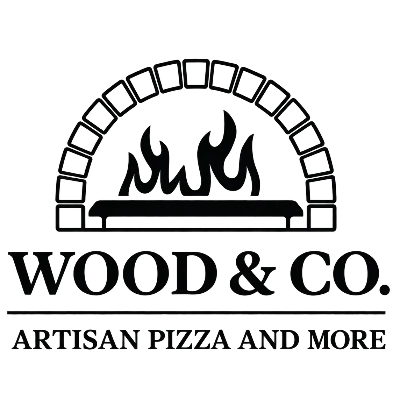 Logo WOOD & CO. Artisan Pizza and More
