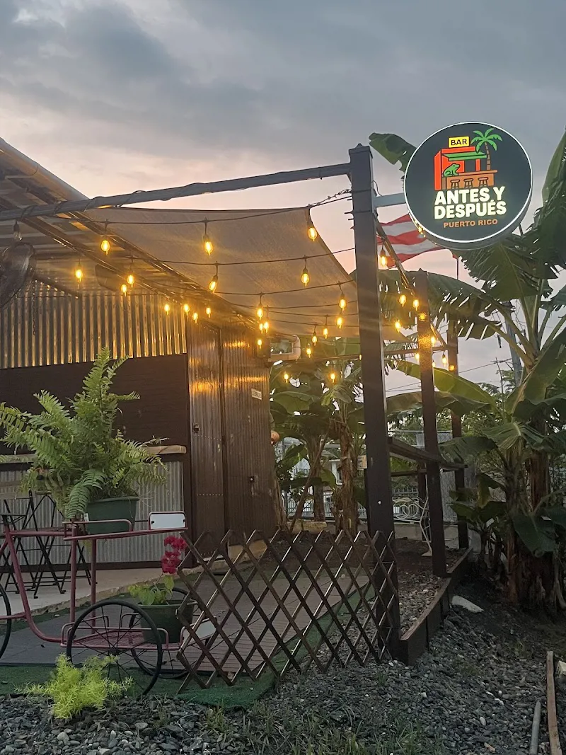 Bar Antes y Después